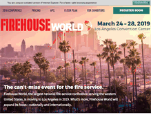 Tablet Screenshot of firehouseworld.com